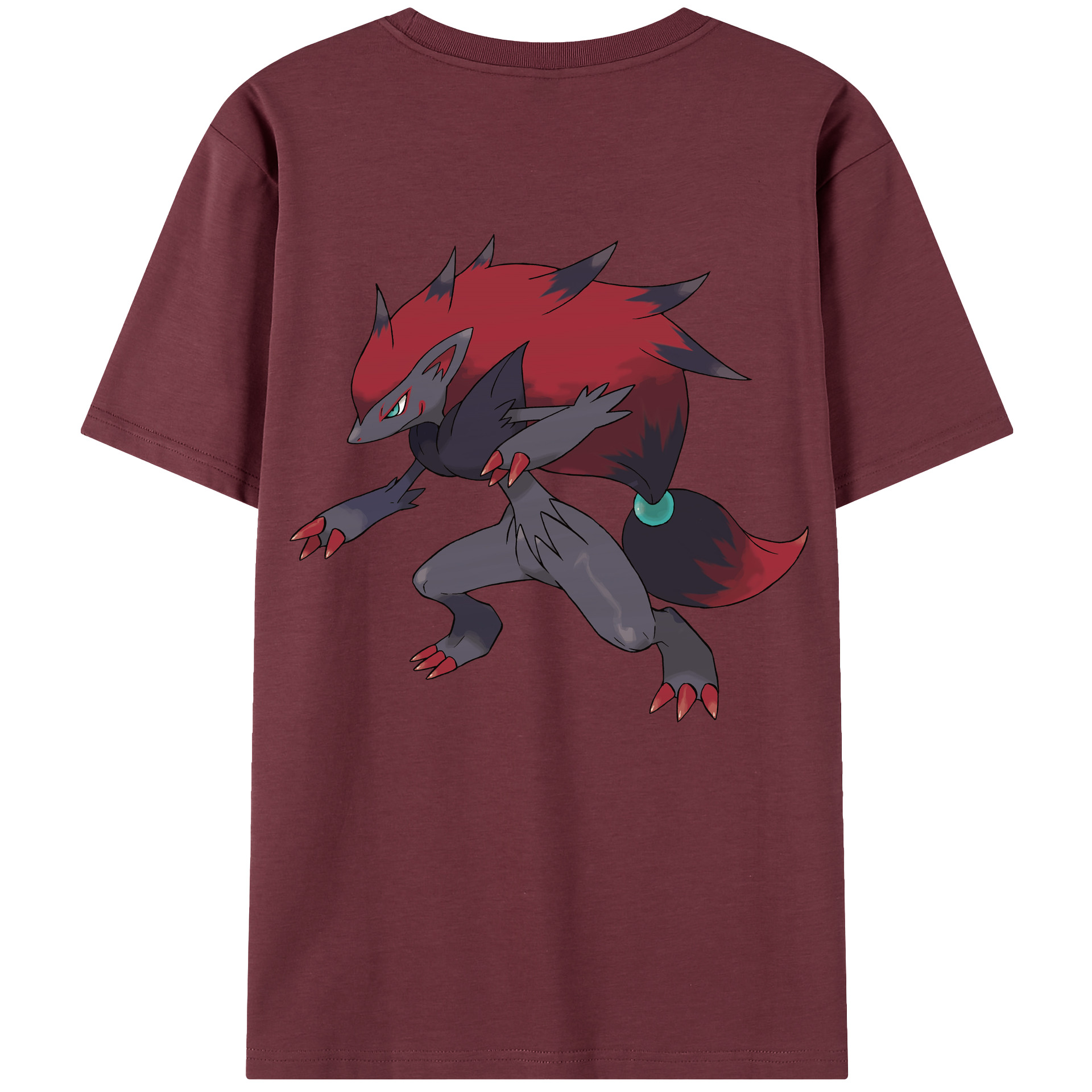 （画像用） ポケットモンスター Pokémon 綿100％半袖Tシャツ（背面プリント）